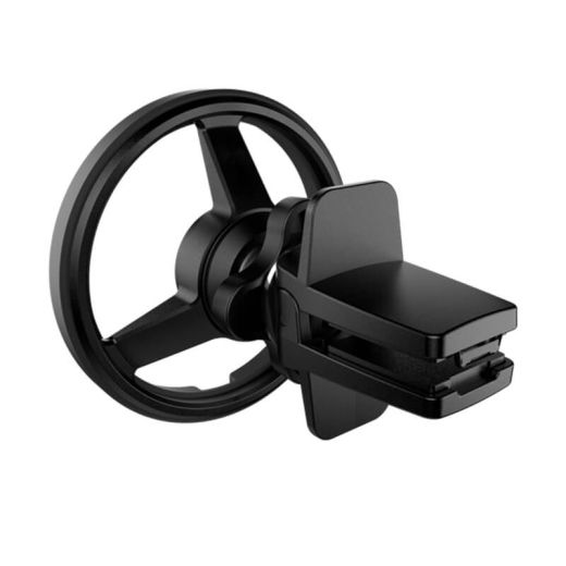 Автомобильный держатель SwitchEasy MagMount Car Mount Black для iPhone 12 | 13  (GS-114-154-221-11)