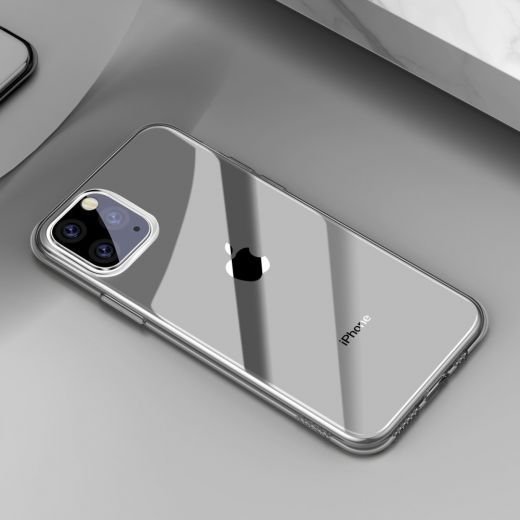 Чехол Baseus Simple Transparent Black для iPhone 11 Pro