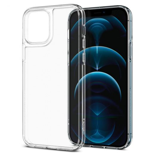 Чехол Spigen Quartz Hybrid Crystal Clear для iPhone 12 | 12 Pro (ACS01705)