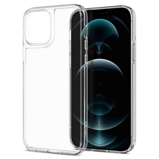 Чохол Spigen Quartz Hybrid Crystal Clear для iPhone 12 | 12 Pro (ACS01705)