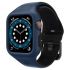 Чохол-ремінець Spigen Liquid Air Pro Navy Blue для Apple Watch 44mm 6 | 5 | SE (ACS02225)