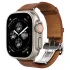 Шкіряний ремінець Spigen Enzo Classic Brown для Apple Watch 49mm | 45mm | 44mm (AMP06927)