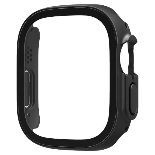 Защитный чехол со стеклом Spigen Thin Fit 360 Black для Apple Watch Ultra | Ultra 2 49mm (ACS05558)