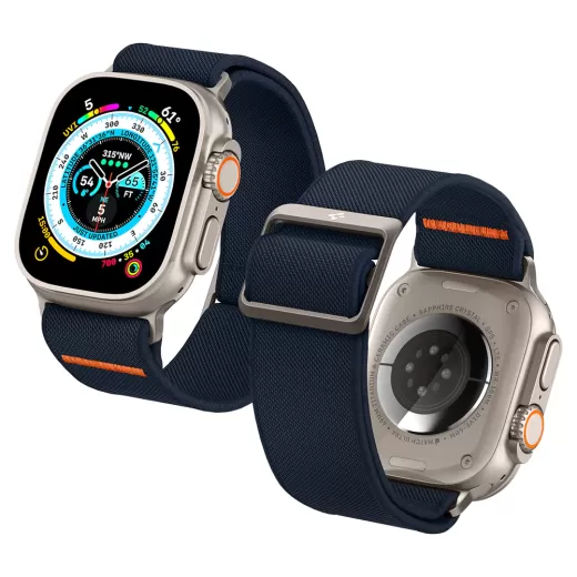 Ремінець Spigen Lite Fit Ultra Navy для Apple Watch 49mm | 45mm | 44mm (AMP05984)