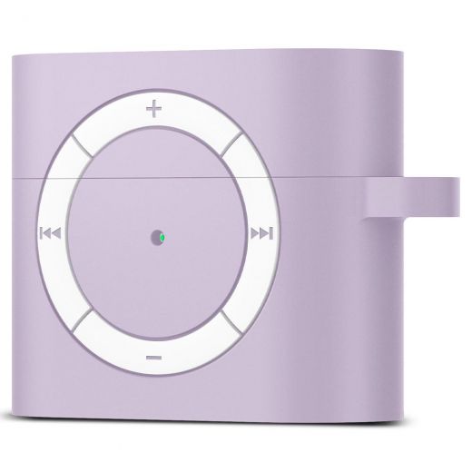 Силиконовый чехол Spigen Classic Shuffle Lavender для Apple AirPods 3 (ASD02214)