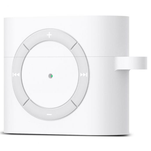 Силиконовый чехол Spigen Classic Shuffle White для Apple AirPods 3 (ASD02213)