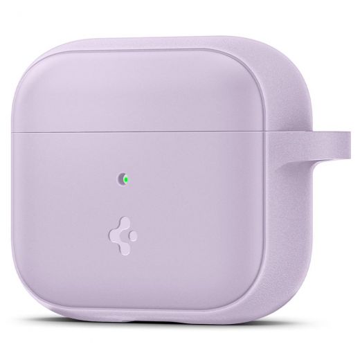 Силиконовый чехол Spigen Silicone Fit Lavender для Apple AirPods 3 (ASD02900)