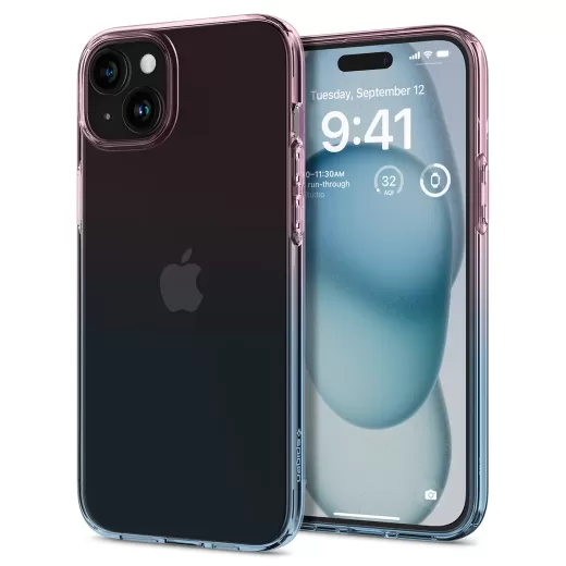 Чехол Spigen Liquid Crystal Gradation Pink для iPhone 15 (ACS06787)
