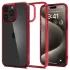 Прозрачный чехол Spigen Ultra Hybrid Deep Red для iPhone 15 Pro Max (ACS07054)