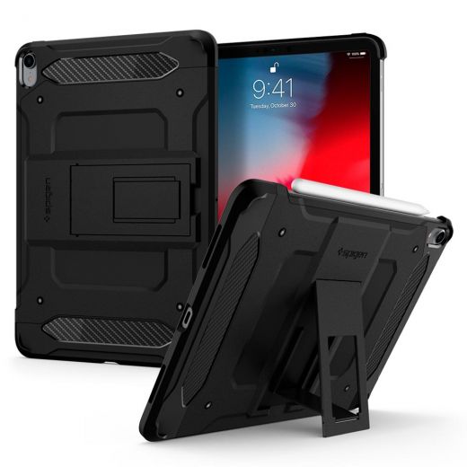 Чехол Spigen Tough Armor TECH Black для iPad Pro 12.9" (2018)