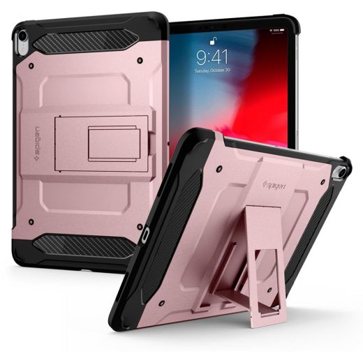 Чехол Spigen Tough Armor TECH Rose Gold для iPad Pro 12.9" (2018)