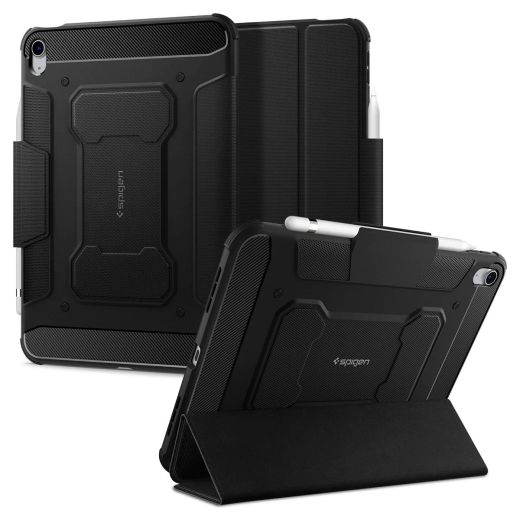 Чехол Spigen Rugged Armor Pro Black для iPad 10.9" (2022) (ACS05417)