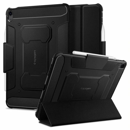 Чехол Spigen Rugged Armor Pro Black (ACS02054) для iPad Air 4 | 5 M1 (2020 | 2022)