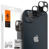 Захисне скло для камери Spigen Optik Lens Protector Black для iPhone 15 | 15 Plus | 14 | 14 Plus (AGL05274)