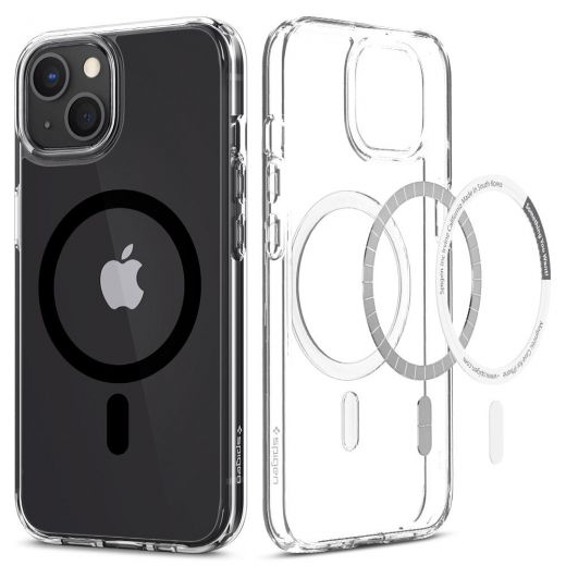 Чехол Spigen Ultra Hybrid MagSafe Compatible Black для iPhone 13 (ACS03529)