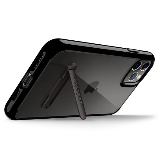 Чохол Spigen Ultra Hybrid S Jet Black для iPhone 11 Pro Max
