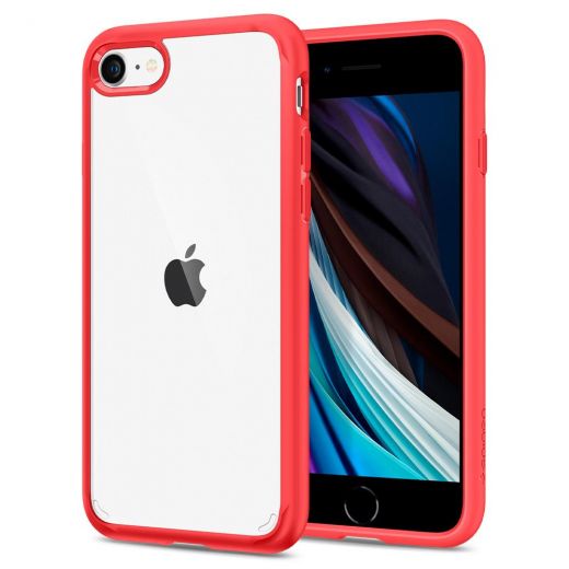 Чехол Spigen Ultra Hybrid 2 Red (042CS21724) для iPhone SE (2020)