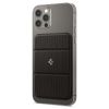 Кожаный чехол-бумажник с подставкой Spigen MagSafe Card Holder Smart Fold Wallet Gunmetal для iPhone 12 mini | 12 | 12 Pro | 12 Pro Max