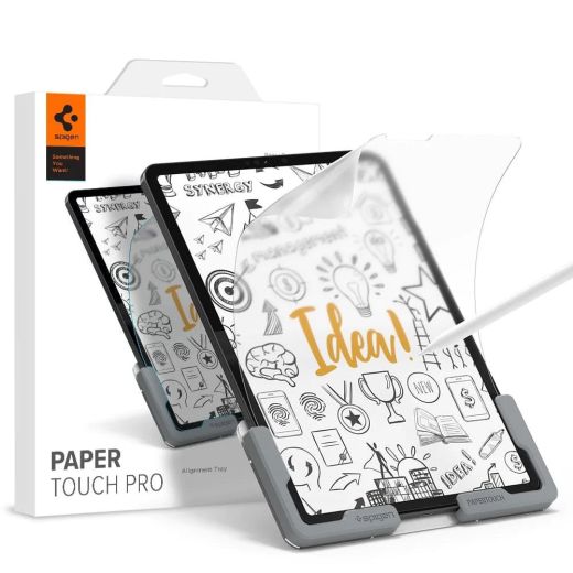 Матовая защитная пленка для рисования Spigen Screen Protector Paper Touch Pro для iPad Pro 12.9" (AFL02788)