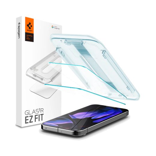 Защитное стекло Spigen GLAS.tR EZ Fit Clear 2 шт. для Pixel 9 | 9 Pro (AGL08442)