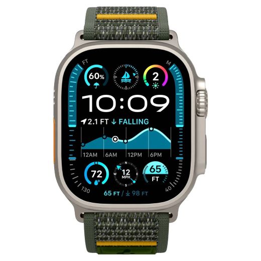Ремінець Spigen Athlex Air  Active Green для Apple Watch 49мм | 46мм | 45мм | 44мм (AMP09035)