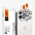 Захисне скло для камери Spigen Optik Pro Lens Protector White Titanium (2 шт.) для iPhone 15 Pro | iPhone 15 Pro Max | iPhone 14 Pro | 14 Pro Max (AGL07165)