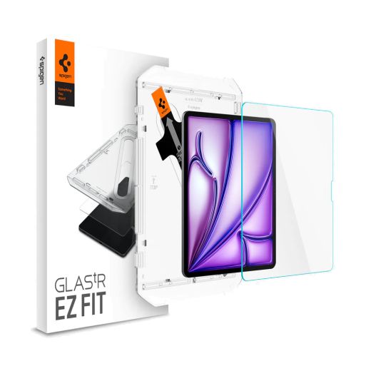 Защитное стекло Spigen Glas.tR EZ Fit для iPad Air 13” M2 (2024) (AGL07803)