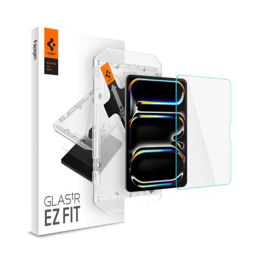 Захисне скло Spigen Glas.tR EZ Fit для iPad Pro 11” M4 (2024) (AGL07788)