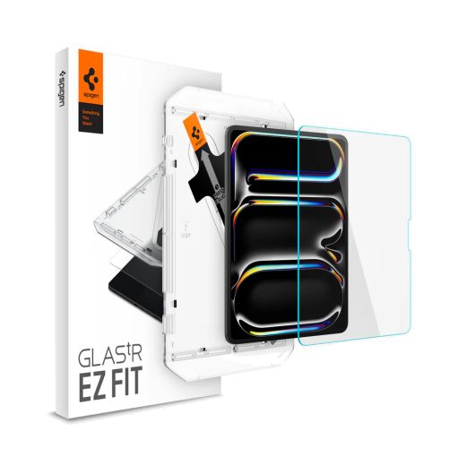 Захисне скло Spigen Glas.tR EZ Fit для Apple iPad Pro 13” M4 (2024) (AGL07793)