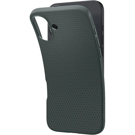 Чехол Spigen Liquid Air Abyss Green для iPhone 16 Plus (ACS08068)