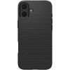 Чехол Spigen Liquid Air Matte Black для iPhone 16 Plus (ACS08066)