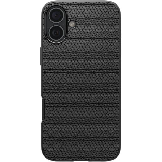 Чохол Spigen Liquid Air Matte Black для iPhone 16 (ACS08194)
