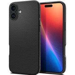 Чохол Spigen Liquid Air Matte Black для iPhone 16 (ACS08194)