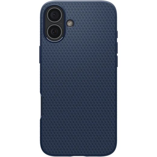 Чохол Spigen Liquid Air Navy Blue для iPhone 16 Plus (ACS08067)