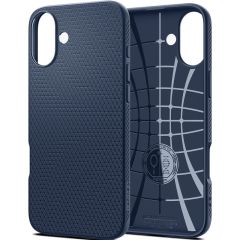 Чохол Spigen Liquid Air Navy Blue для iPhone 16 (ACS08195)