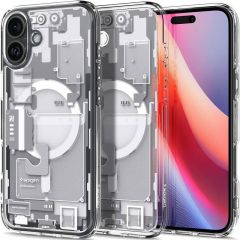 Чохол Spigen Ultra Hybrid MagSafe Zero One White для iPhone 16 Plus (ACS08079)