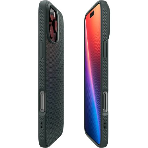Чехол Spigen Liquid Air Abyss Green для iPhone 16 Pro Max (ACS07990)