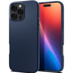 Чохол Spigen Liquid Air Navy Blue для iPhone 16 Pro (ACS08118)
