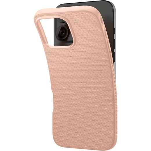 Чехол Spigen Liquid Air Rose Titanium для iPhone 16 Pro Max (ACS08687)