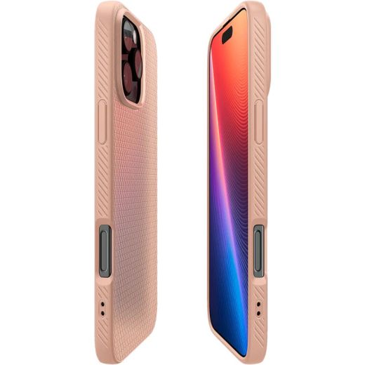Чехол Spigen Liquid Air Rose Titanium для iPhone 16 Pro Max (ACS08687)