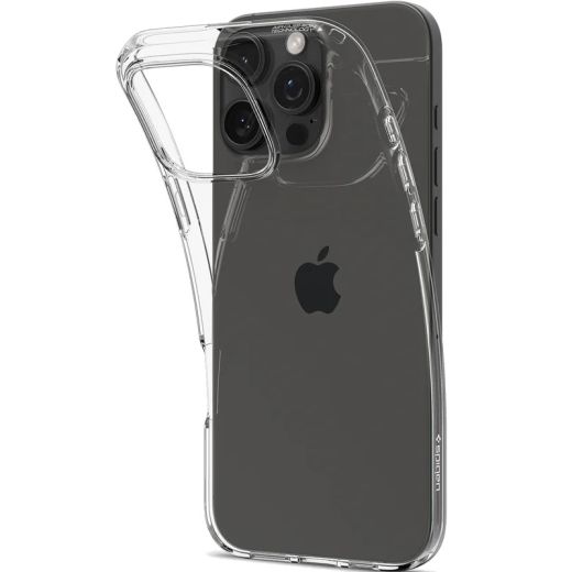 Прозрачный чехол Spigen Liquid Crystal Crystal Clear для iPhone 16 Pro Max (ACS07984)