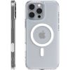 Прозорий чохол Spigen Ultra Hybrid T (MagFit + Camera Control) White для iPhone 16 Pro Max (ACS08505)