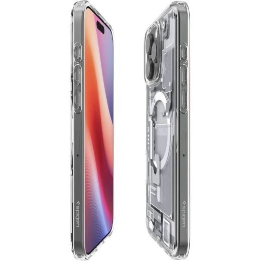 Чехол Spigen Ultra Hybrid MagSafe Zero One White для iPhone 16 Pro Max (ACS08005)