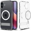 Прозрачный чехол Spigen Ultra Hybrid S MagSafe Crystal Clear для iPhone 16 Plus (ACS08082)