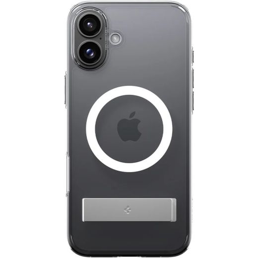 Прозрачный чехол Spigen Ultra Hybrid S MagSafe Crystal Clear для iPhone 16 Plus (ACS08082)