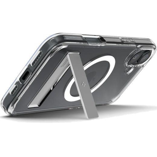 Прозорий чохол Spigen Ultra Hybrid S MagSafe Crystal Clear для iPhone 16 (ACS08212)
