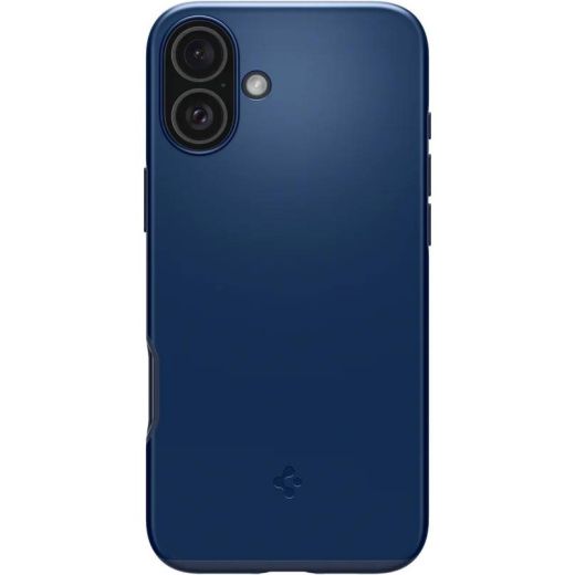 Чохол Spigen Thin Fit MagSafe Navy Blue для iPhone 16 (ACS08187)