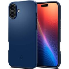 Чохол Spigen Thin Fit MagSafe Navy Blue для iPhone 16 (ACS08187)