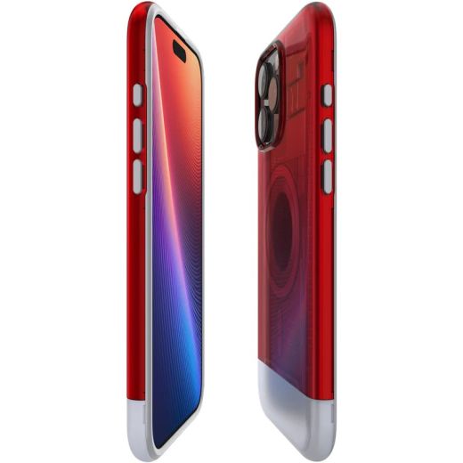 Чохол Spigen Classic C1 with MagSafe Ruby для iPhone 16 Pro (ACS08154)