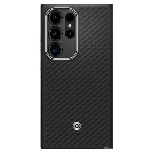 Чохол Spigen Enzo Aramid Matte Black для Samsung Galaxy S24 Ultra (ACS07289)